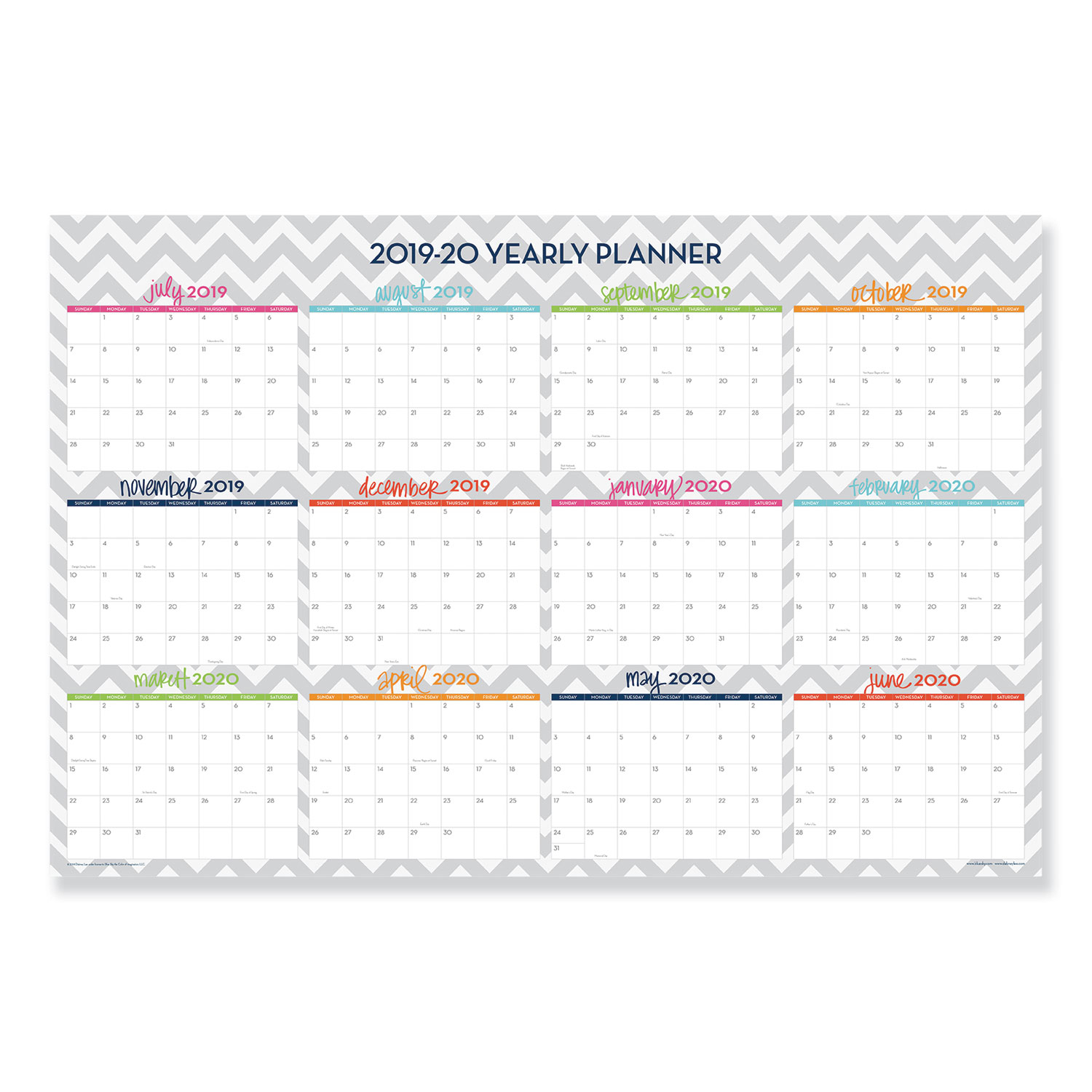 2021 Keyboard Calendar Strips : Printable Yearly Calendars