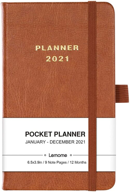 2021 Pocket Calendar - Weekly &amp; Monthly Pocket Planner