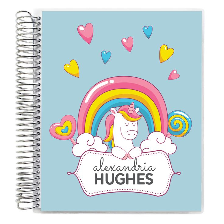 20212022 Citygirl Teacher Planner - Unicorn And Lollipops