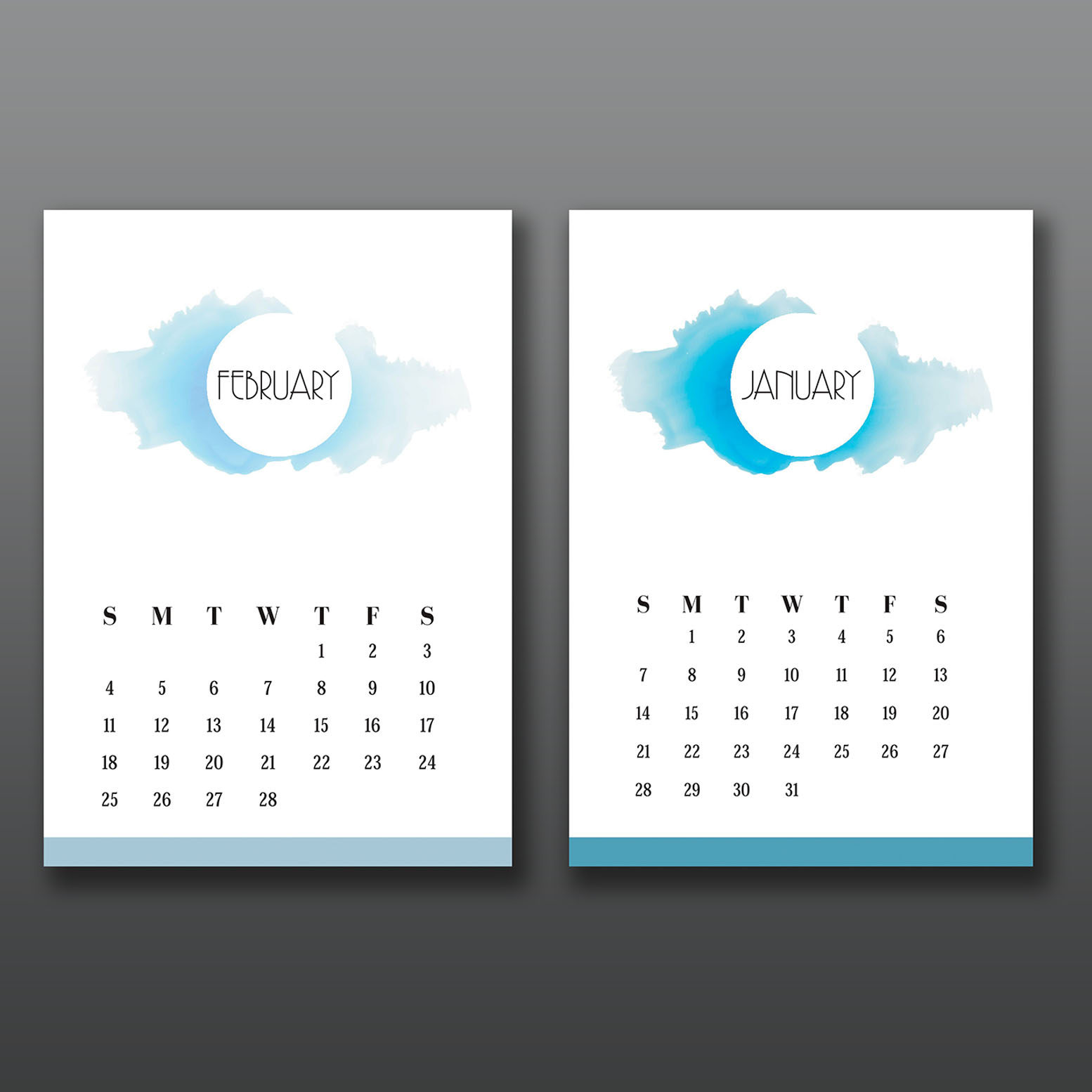 24 Stunning Calendar Designs For Inspiration (Updated