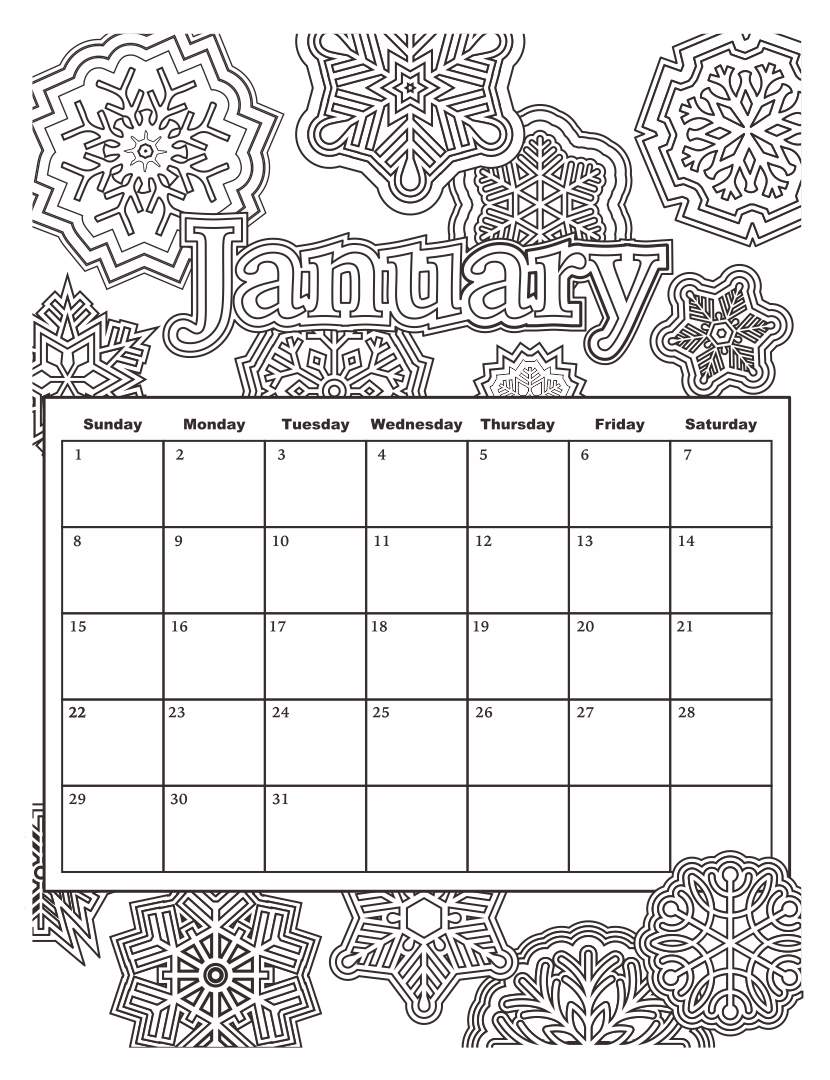 Print Blank Calendar | Calendar Printables Free Templates