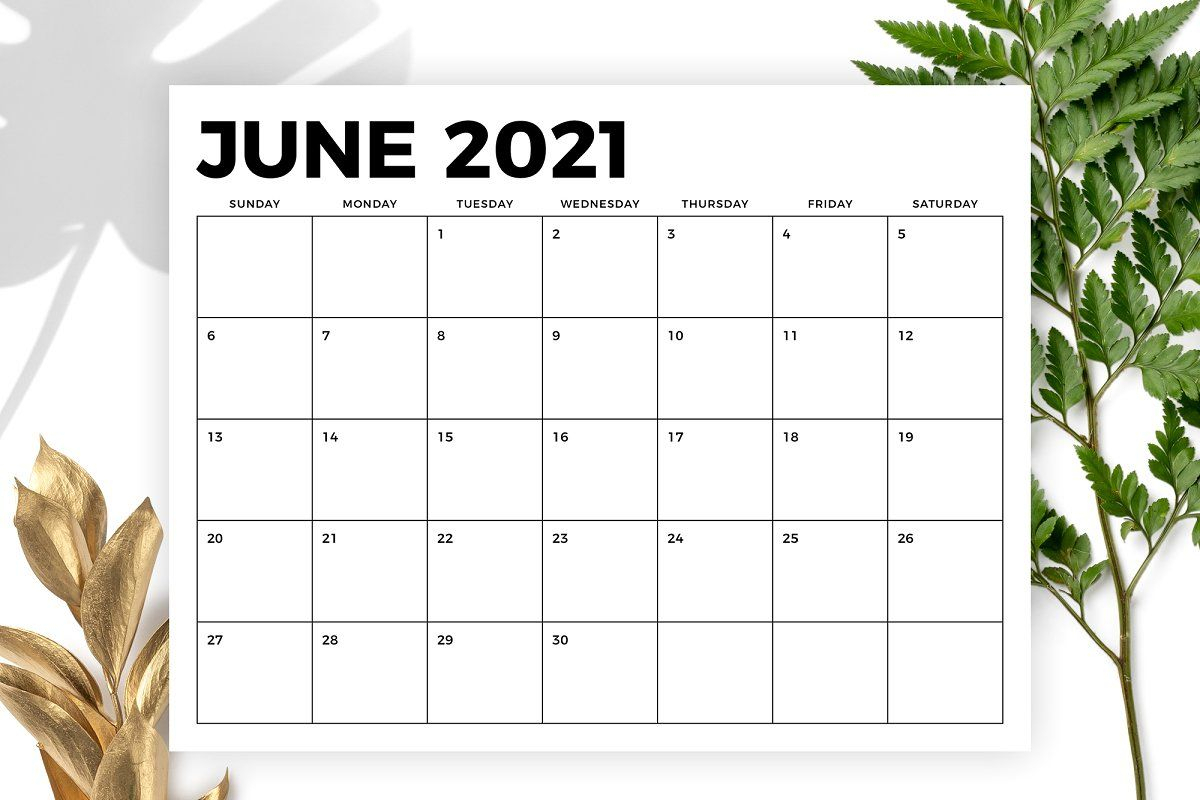 8.5 X 11 Inch Bold 2021 Calendar In 2020 (With Images