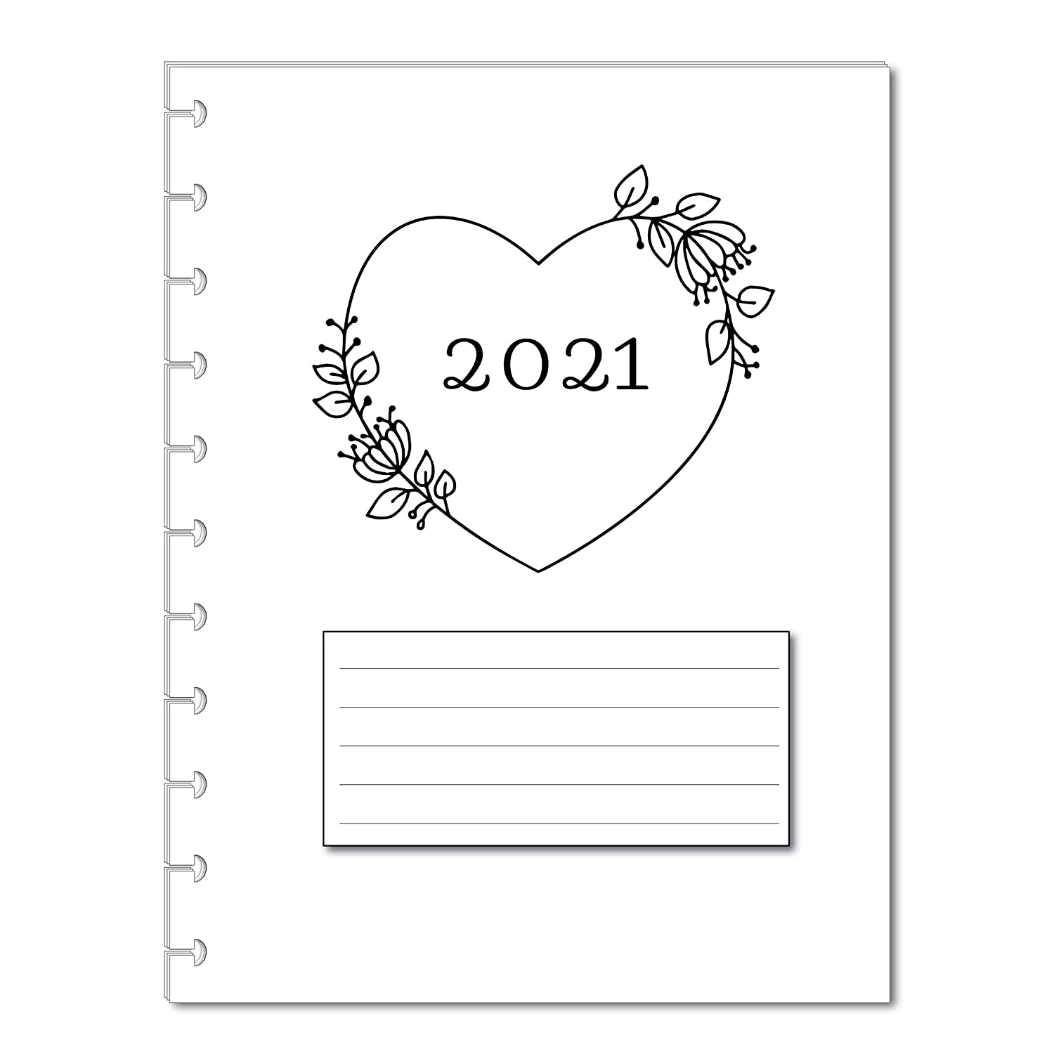 Amazon: 2021 Weekly Planner Kit Calendar Refills For