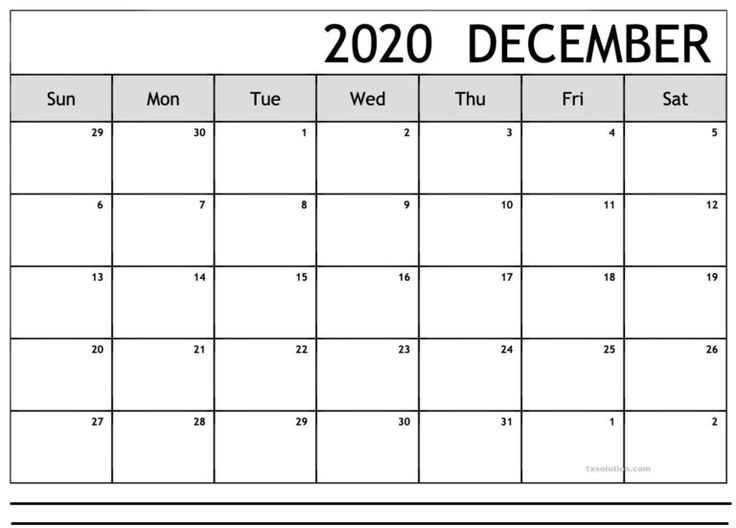 December 2020 | Calendar Template 2021 Calendar Excel Calendar
