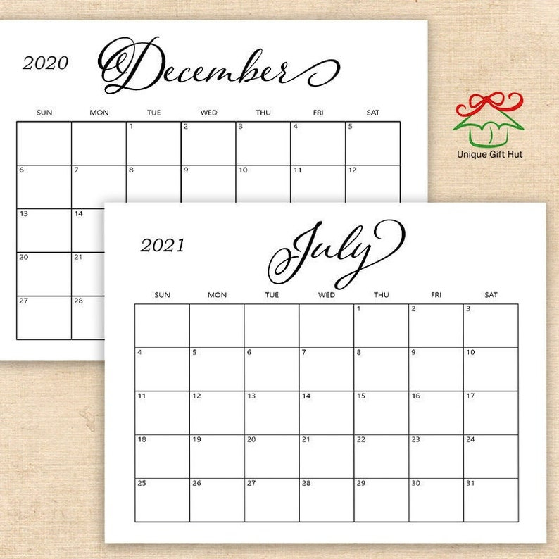 Editable Editable 2021 Calendar Editable Free Monthly