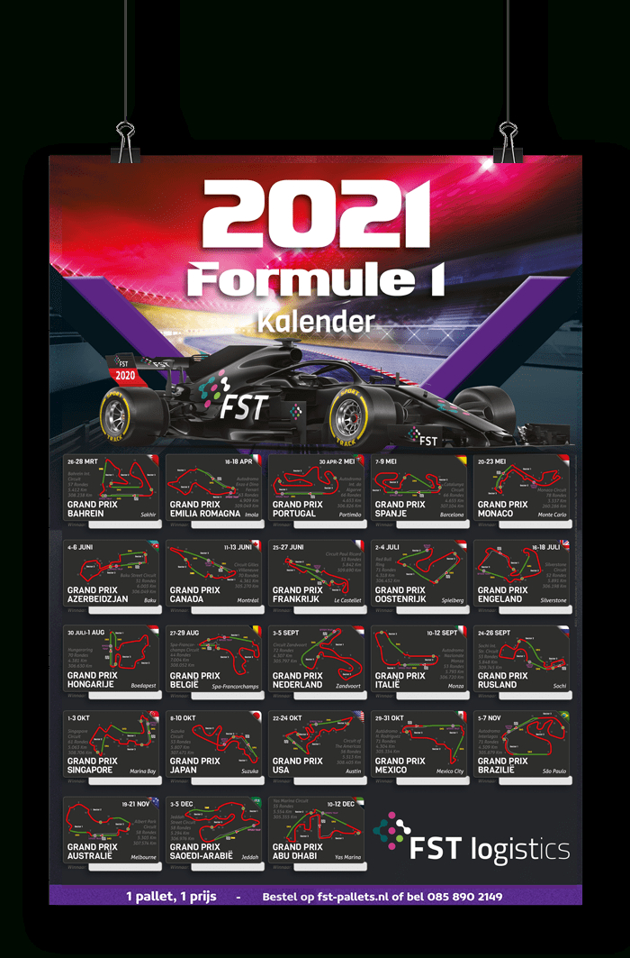 F1 Kalender 2021 Google Agenda - Dutch 2021