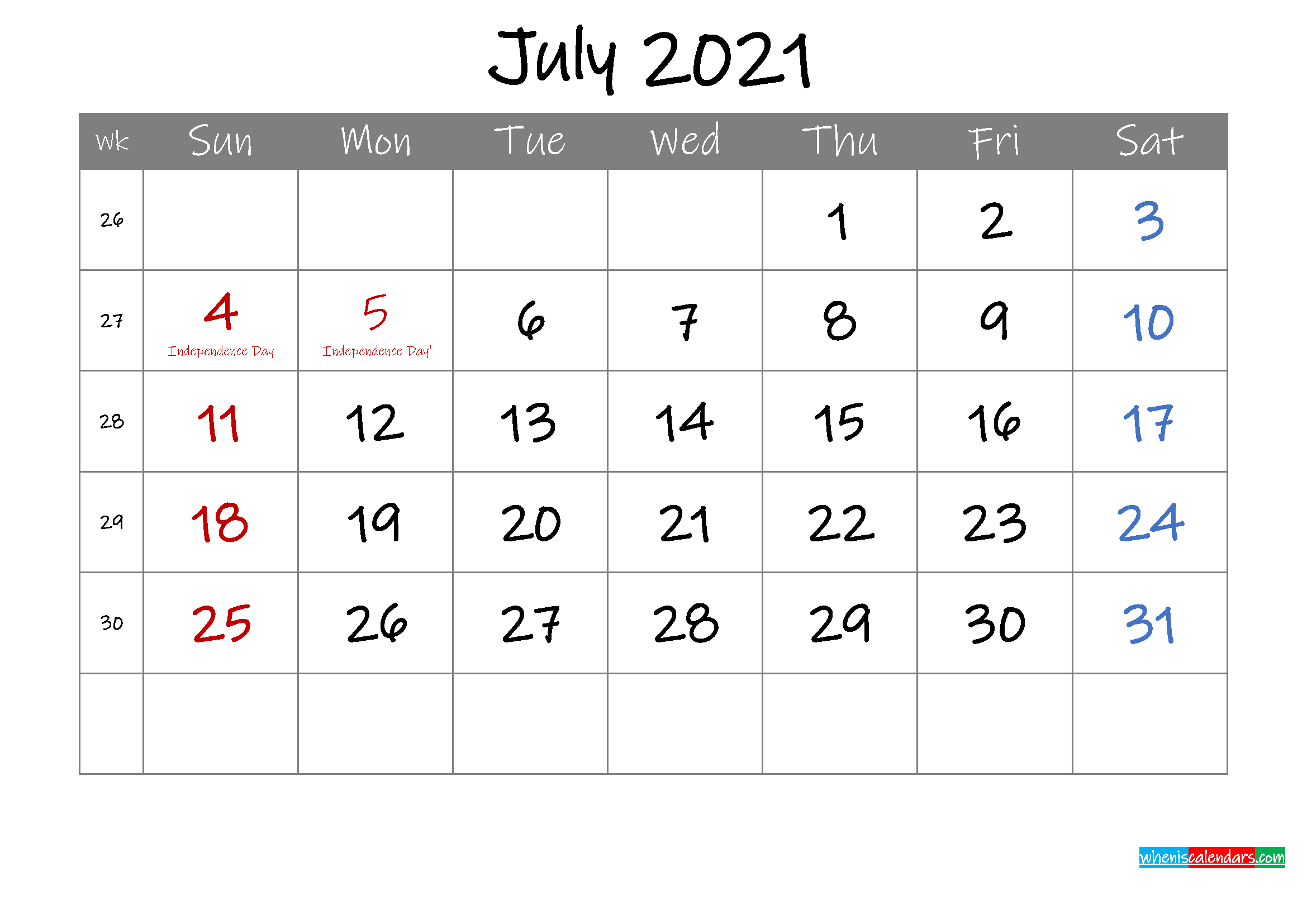 Free Printable Editable 2021 Calendar Design : Writable