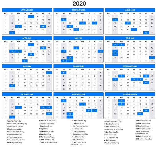Hebrew Calendar 2020 Printable | Printable Calendar