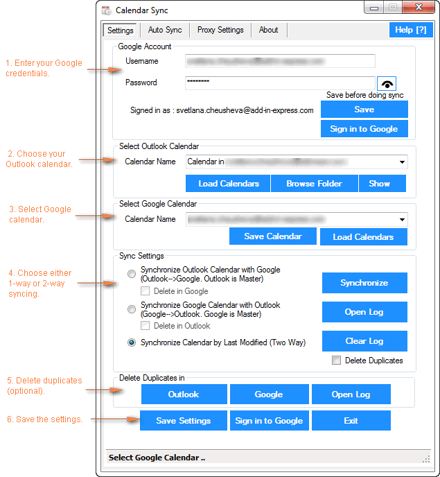 How To Sync Google Calendar With Outlook (2016 2013 And 2010)