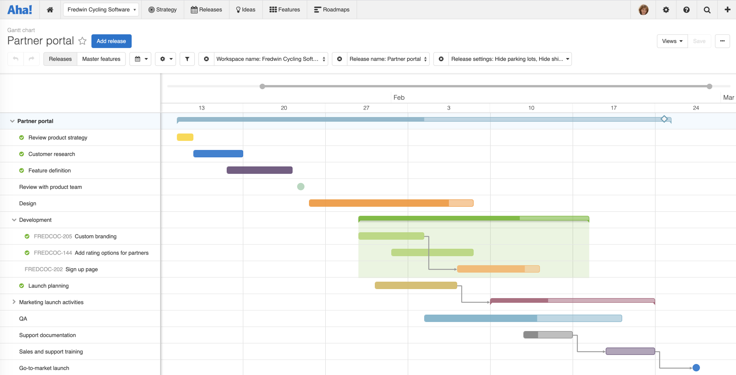 Calender Gnant Chart