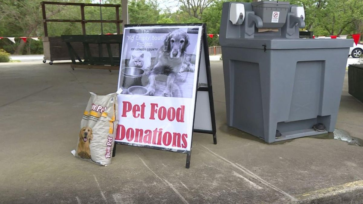 Lenoir County Cooperative Extension Kicks Off Pet Food Drive