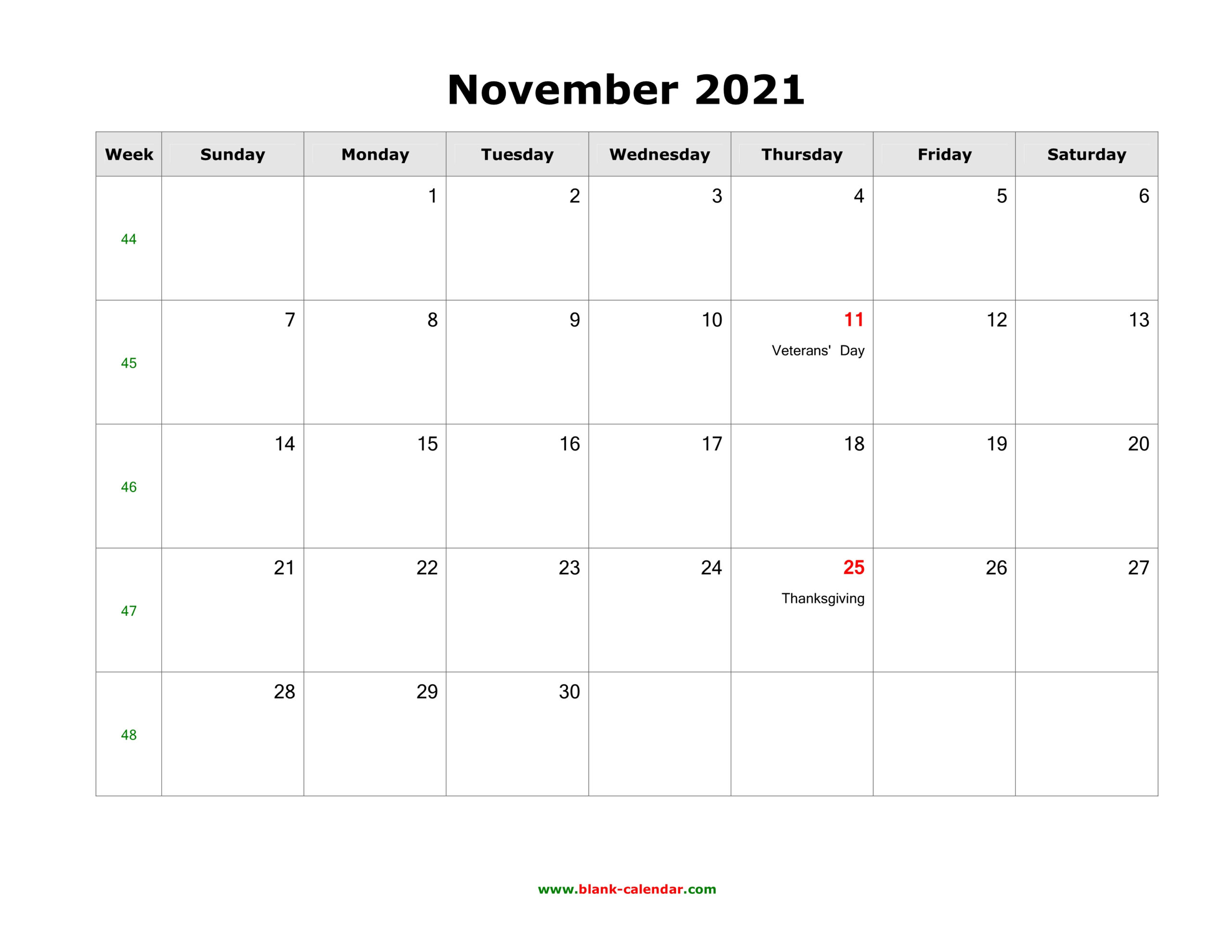 Calendar 2021 Nov-Dec