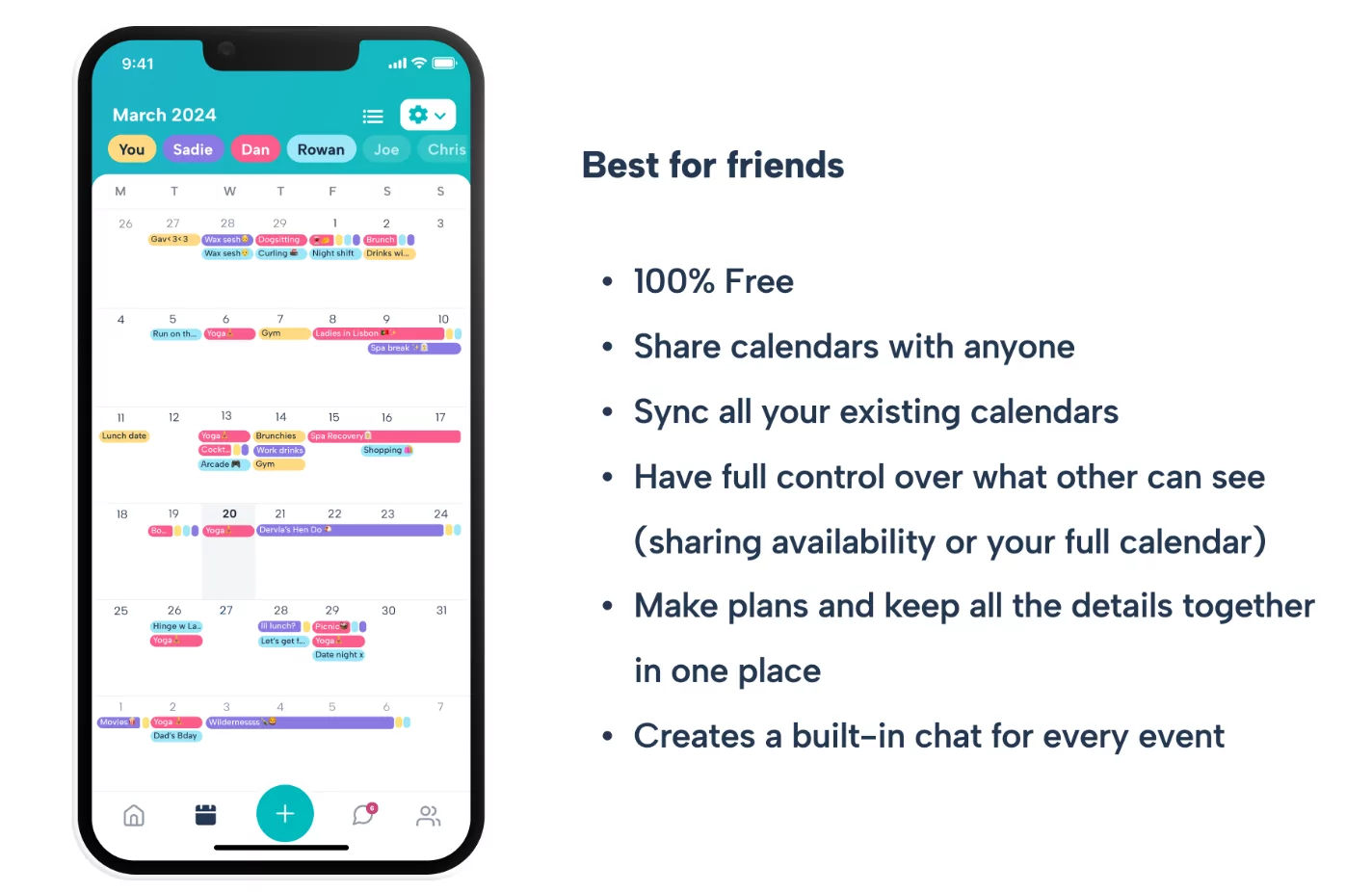 best shared calendar app for families