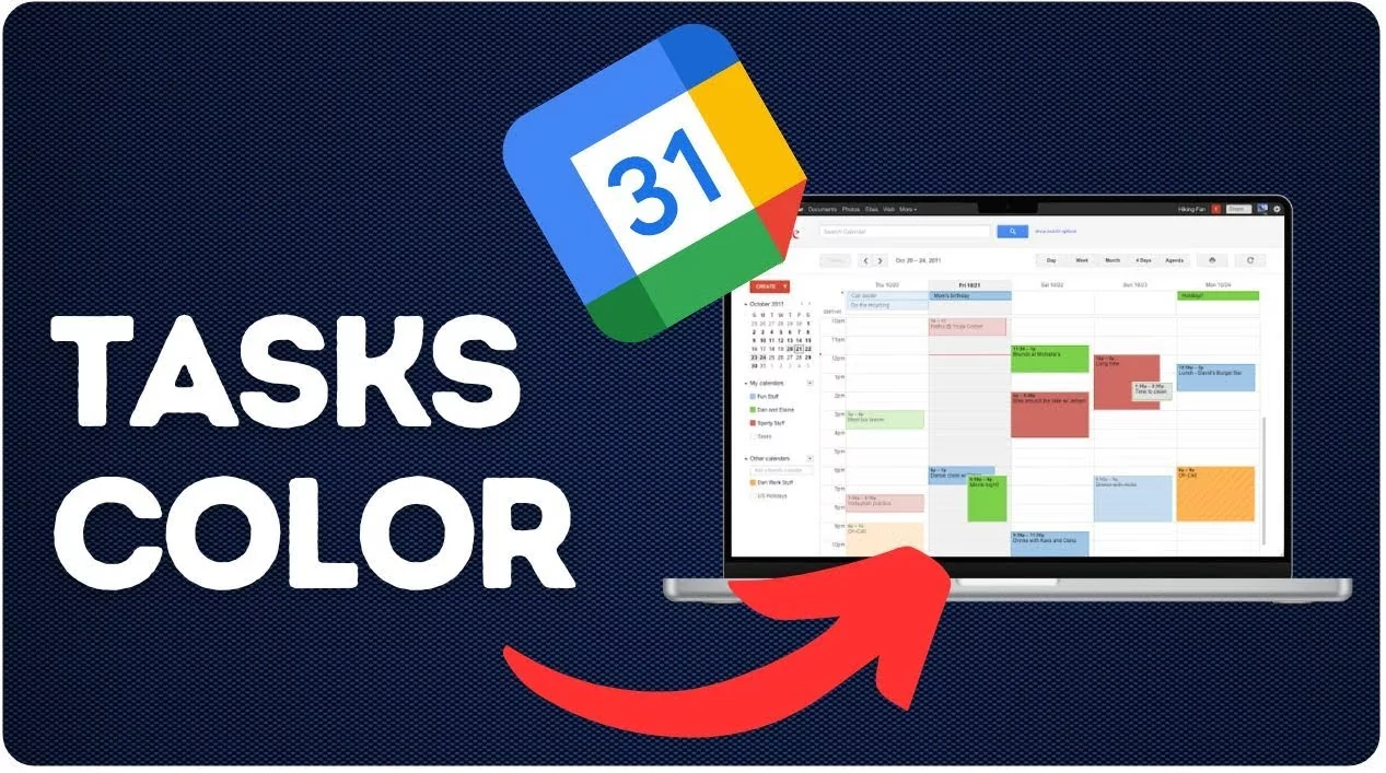how to change task color in google calendar