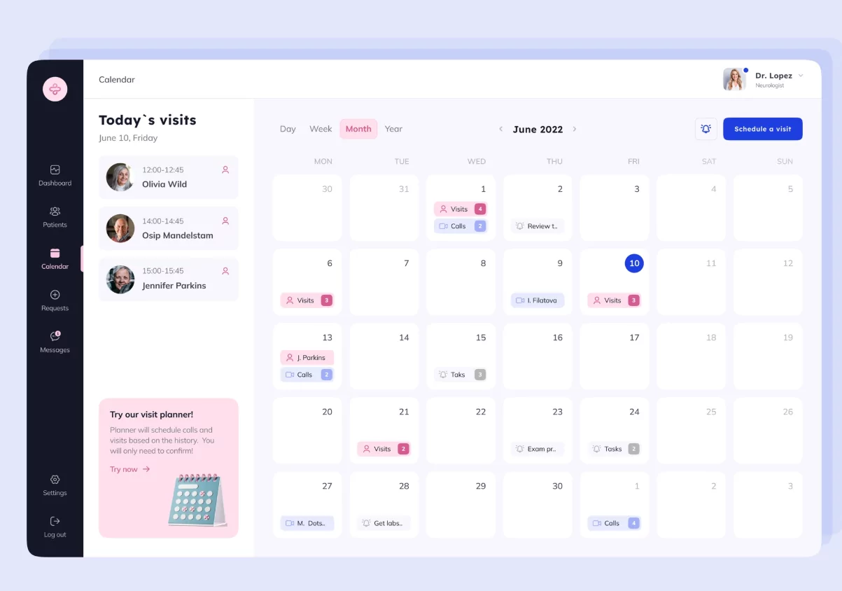 best calendar app for doctors and medical professionals