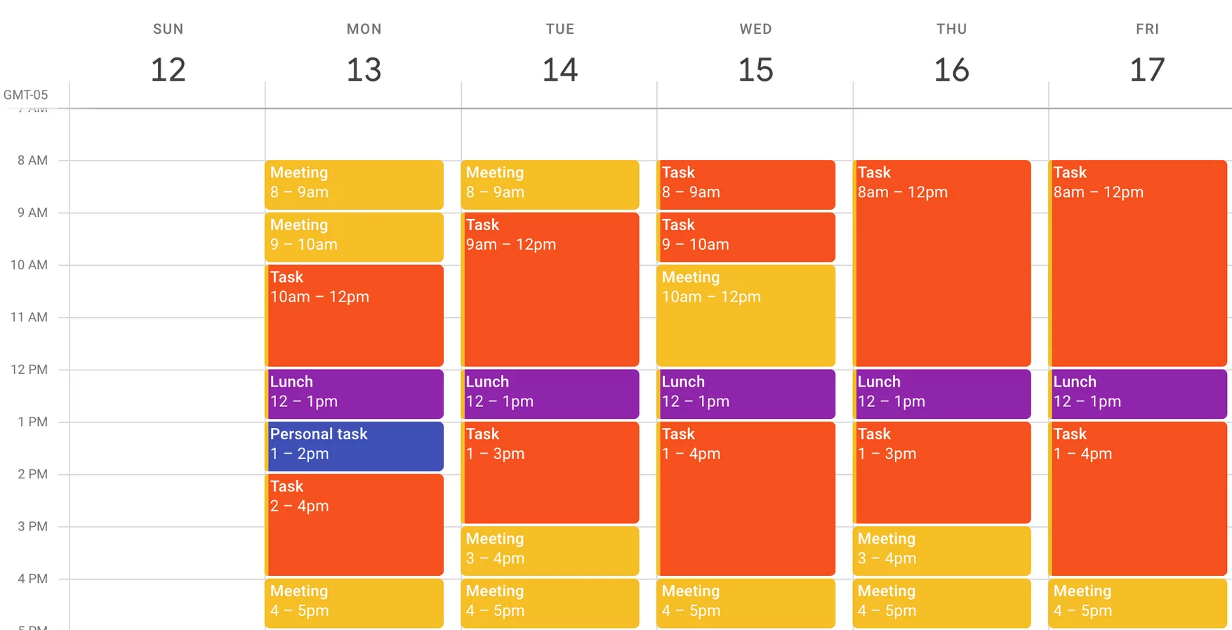 how to block time on calendar for deep work