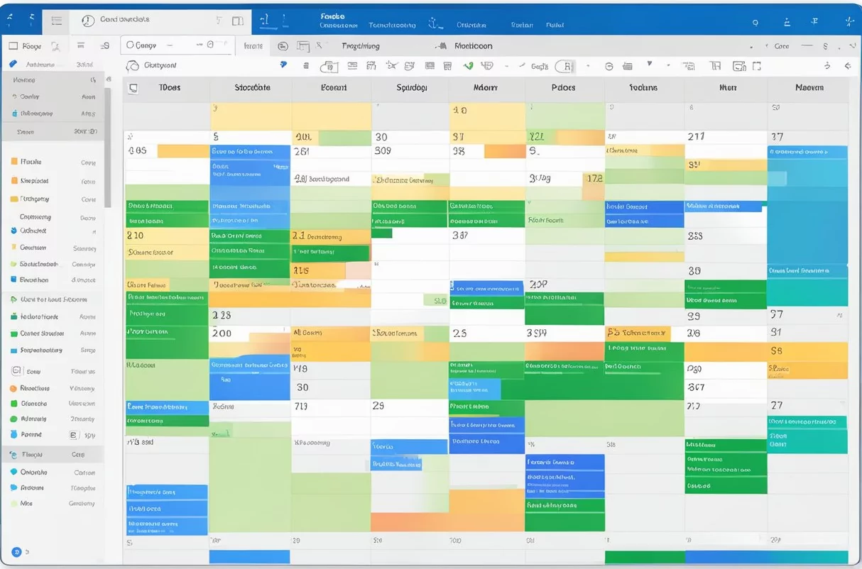 calendar timezone display settings